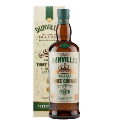 Dunvilles Three Crowns Peated Whiskey