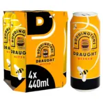 Boddingtons Draught Bitter Beer Cans 4 X 440ml