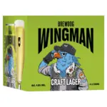 BrewDog Wingman Craft Lager 4 X330ml