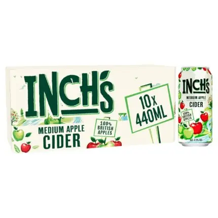 Inchs Medium Apple Cider Can 10x440ml