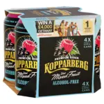 Kopparberg Alcohol Free Premium Cider Mixed Fruit 4 X 330ml