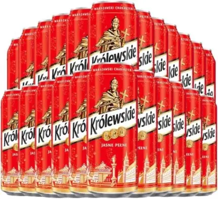 Krolewskie Jasne Pelne Polish Lager 24 X 500ml