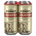 McEwans Champion Ale Beer Can 4x440ml