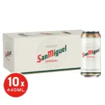 San Miguel Especial Lager Beer Can 10x440ml