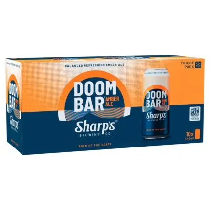 Sharps Doom Bar Amber Ale Beer Can 10 X 440ml