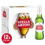 Stella Artois Belgium Premium Lager Beer 12 X 330ml