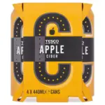 Tesco Apple Cider 4 X 440ml Cans