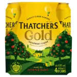 Thatchers Gold Somerset Cider 4 X 440ml