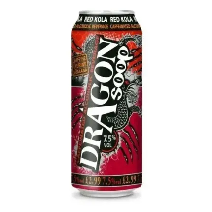 Dragon Soop Red Kola PMP Cans 8 X 500ml Case