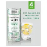 Dry Gin Low Calorie Tonic 4X250ml