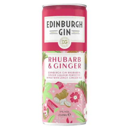 Edinburgh Gin Rhubarb Ginger Gin Liqueur 250ml