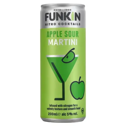 FUNKIN Nitro Sour Apple Martini 200ml