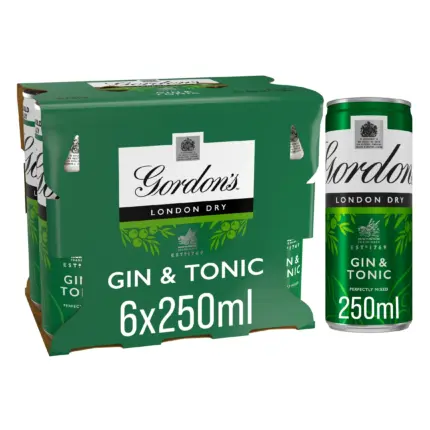 Gordons Tonic 6x250ml