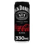 Jack Daniels Whiskey Coca Cola 330Ml