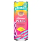 Smirnoff Vodka Miami Peach And Lemonade 250ml