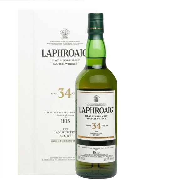 Laphroaig 34 Years The Ian Hunter Story Book 5 Whisky