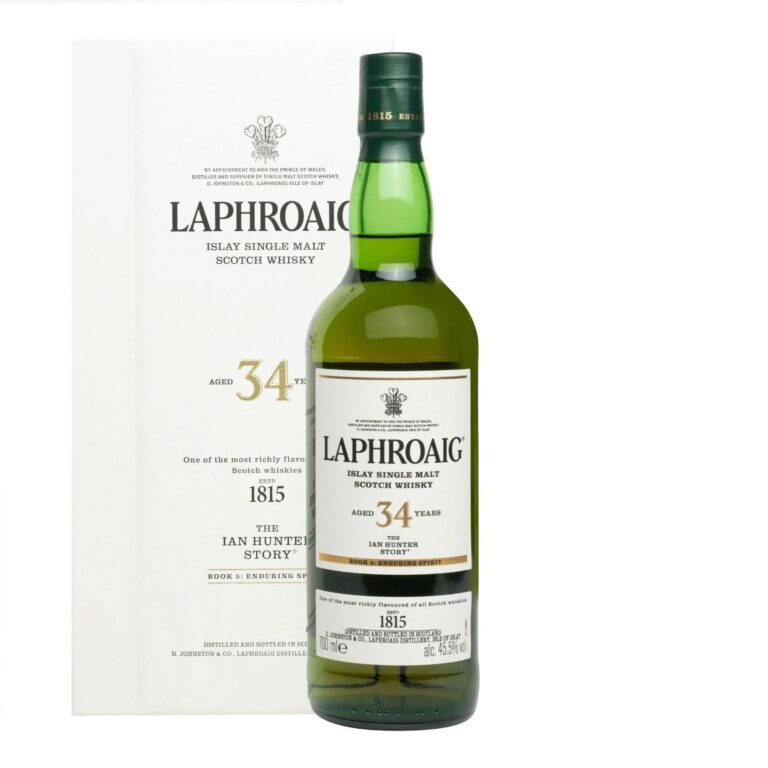 Laphroaig 34 Years The Ian Hunter Story Book 5 Whisky