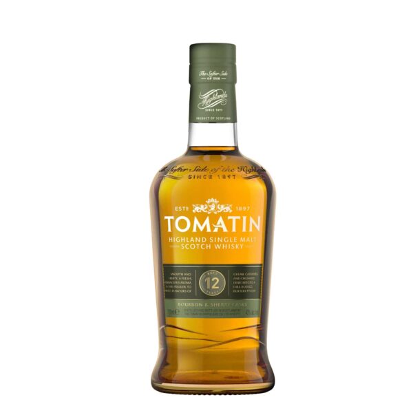 Tomatin 12 Years Bourbon Sherry Cask Whisky 1