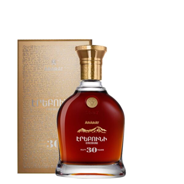 Ararat 30 Years Erebuni Brandy