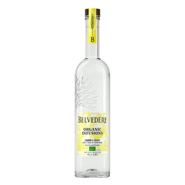 Belvedere Organic Infusions Lemon Basil Vodka