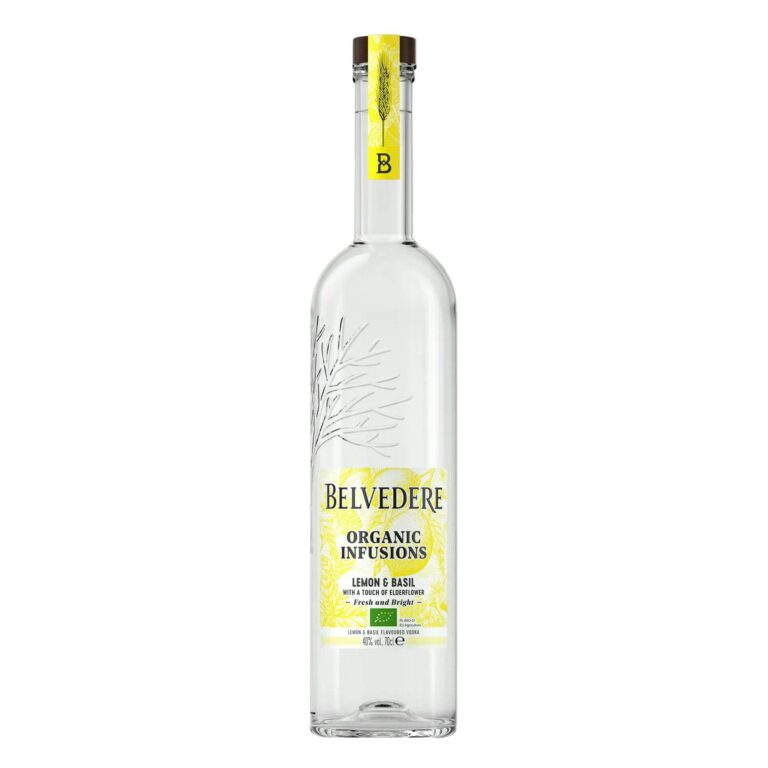 Belvedere Organic Infusions Lemon Basil Vodka