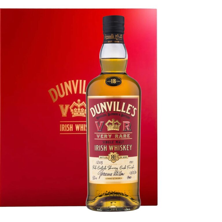 Dunvilles VR 18 Tears Port Mourant Rum Cask Finish Gift Set