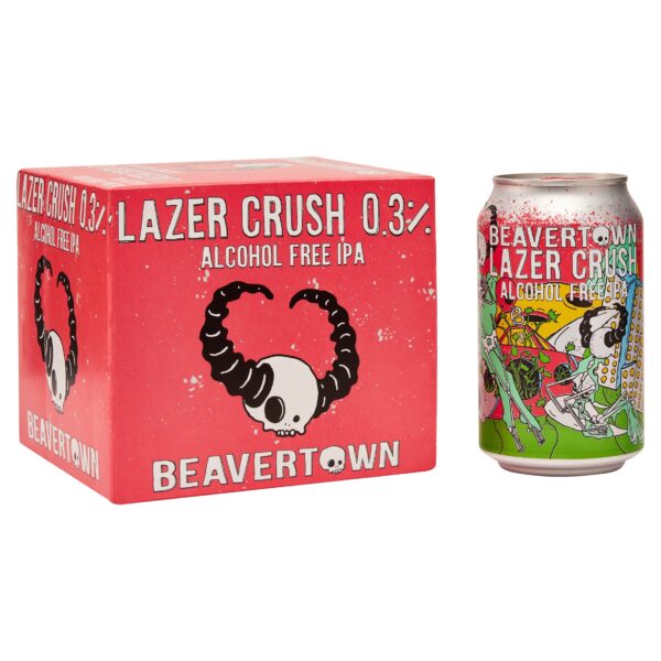 Beavertown Lazer Crush 0.3% Ipa 4 X 330Ml