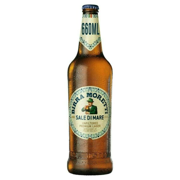 Birra Moretti Sale Di Mare Unfiltered Lager 12x 660ml