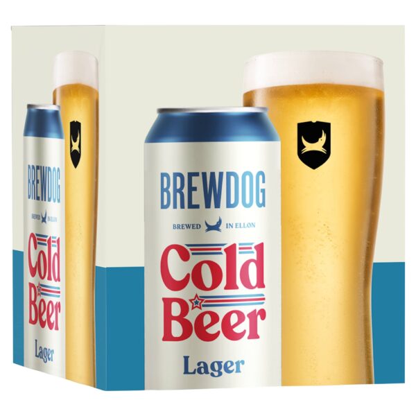 BrewDog Cold Beer 4 x 440ml