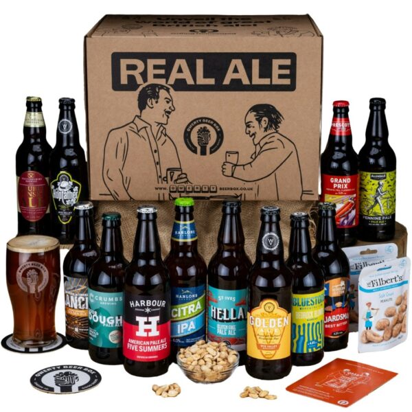 Deluxe British Real Ale Beer Gift 12x500ml