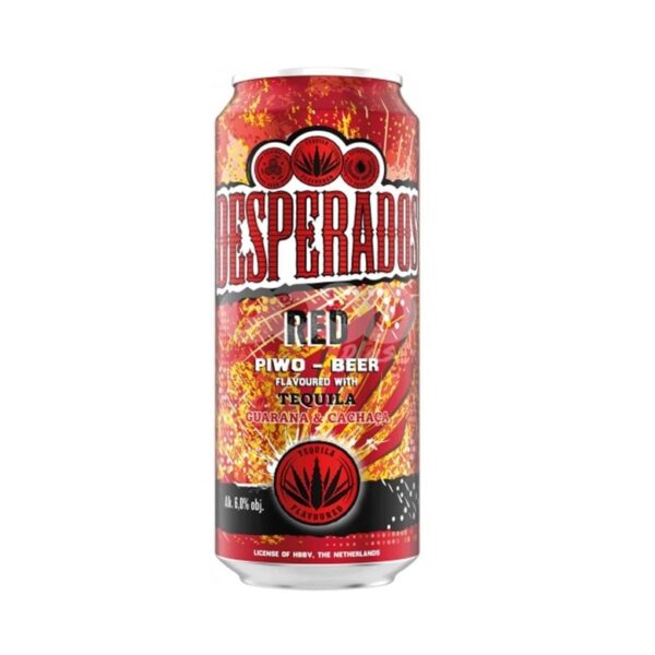 Desperados Red Tequila Beer 24 x 500ml