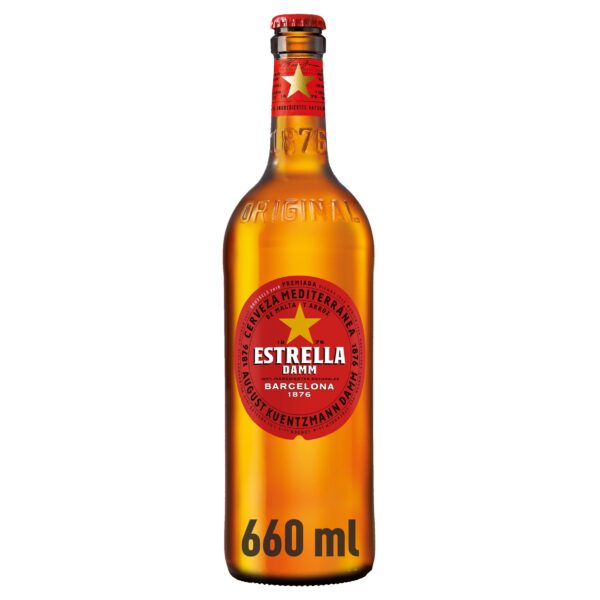 Estrella Damm Beer 660Ml