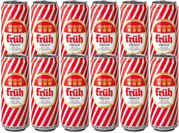 Fruh Kolsch German Lager 12 x 500ml cans