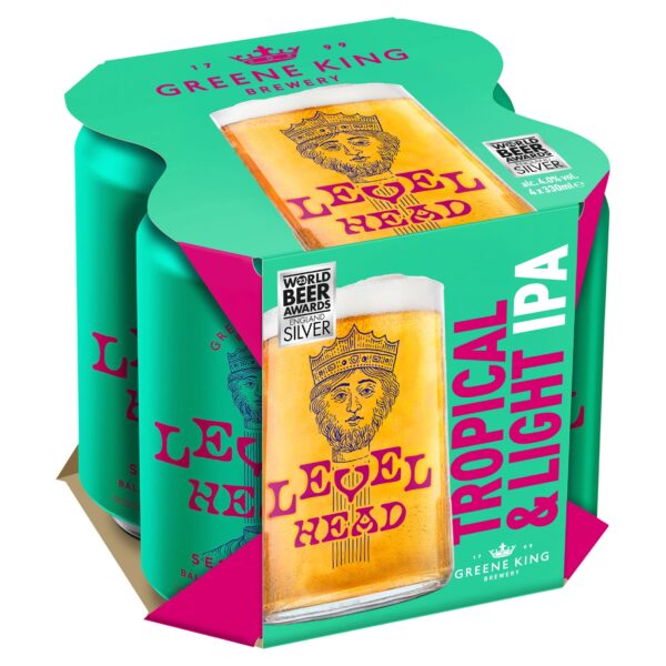 Greene King Level Head Ipa 4X330ml
