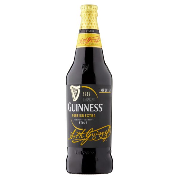 Guinness Nigerian Foreign Extra Stout 600Ml