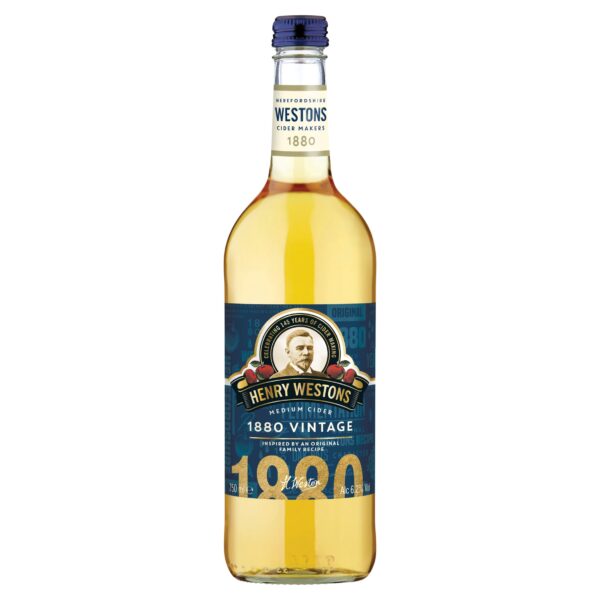 Henry Westons Medium 1880 Vintage Cider 750ml
