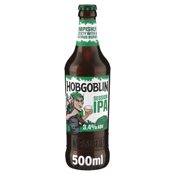 Hobgoblin Session IPA Ale Beer Bottle 500ml