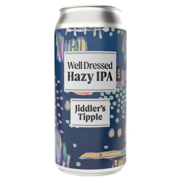Jiddler's Tipple Well Dressed Hazy IPA 440ml can