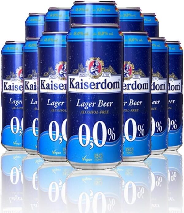 Kaiserdom 0.0% Zero Alcohol German Lager case of 12 x 500ml cans