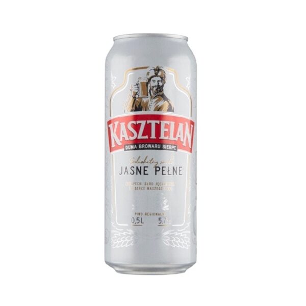 Kasztelan Jasne Pelne Polish Beer 24 x 500ml