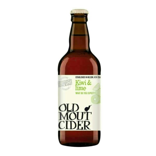 Old Mout Kiwi & Lime Cider Bottles 12x 500ml Case