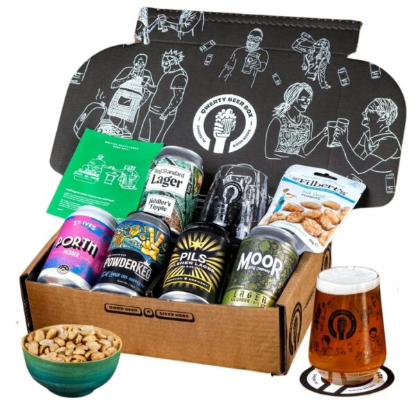 Premium British Lager Craft Beer Gift Hamper 5x330ml