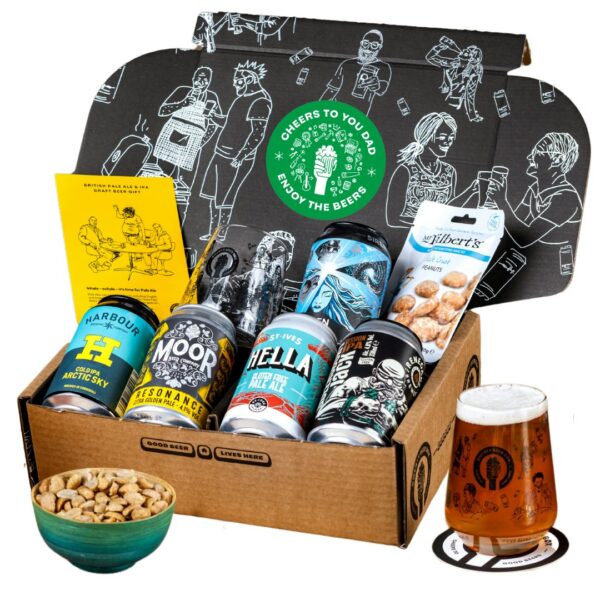 Premium Pale Ale / IPA Cheers Dad Beer Gift Hamper 5x330ml