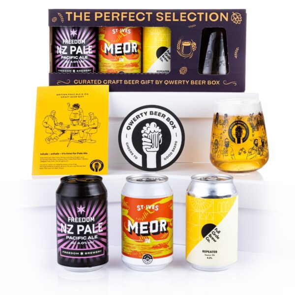 QWERTY Beer Box The Perfect Craft Beer & Snack Beer Gift