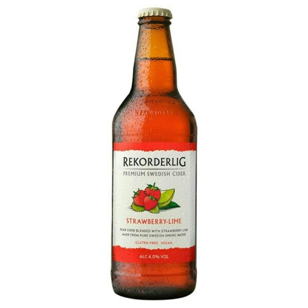 Rekorderlig Strawberry & Lime Premium Cider 15x 500ml