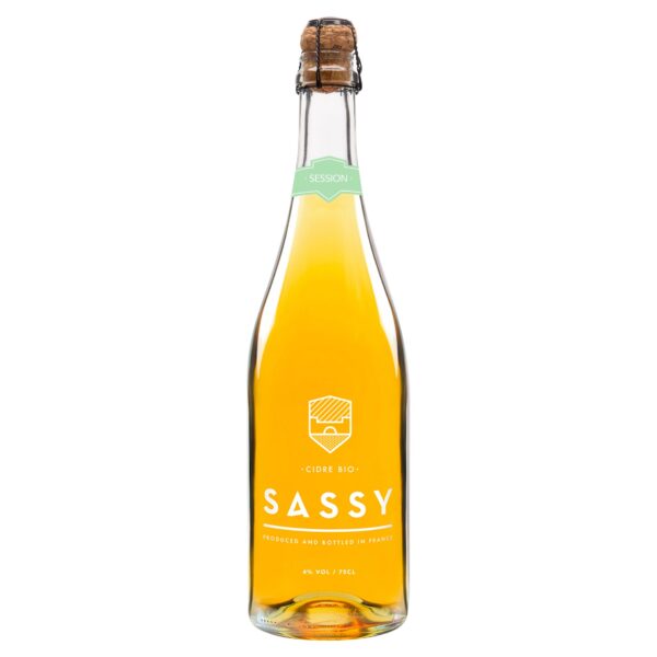 Sassy Cidre Session Full Flavoured, Naughty Natured 75CL