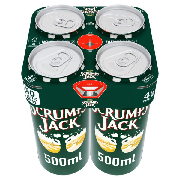 Scrumpy Jack Premium British Cider Can 4x500ml