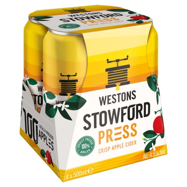 Stowford Press Apple Cider 4 X 440Ml Can