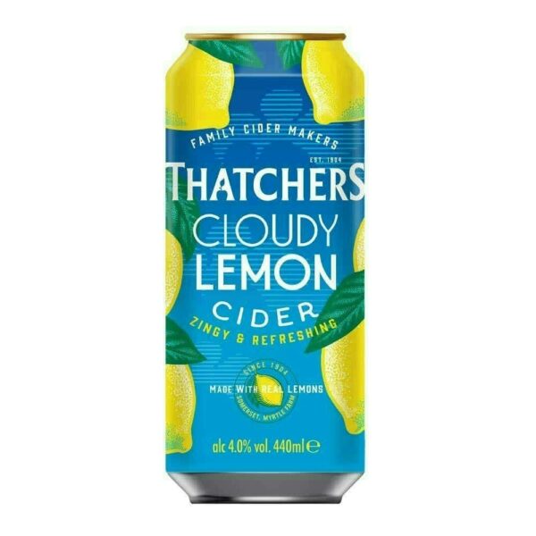 Thatchers Cloudy Lemon Cider 24x 440ml Cans