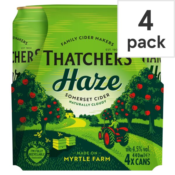 Thatchers Haze Cider 4X440ml Can